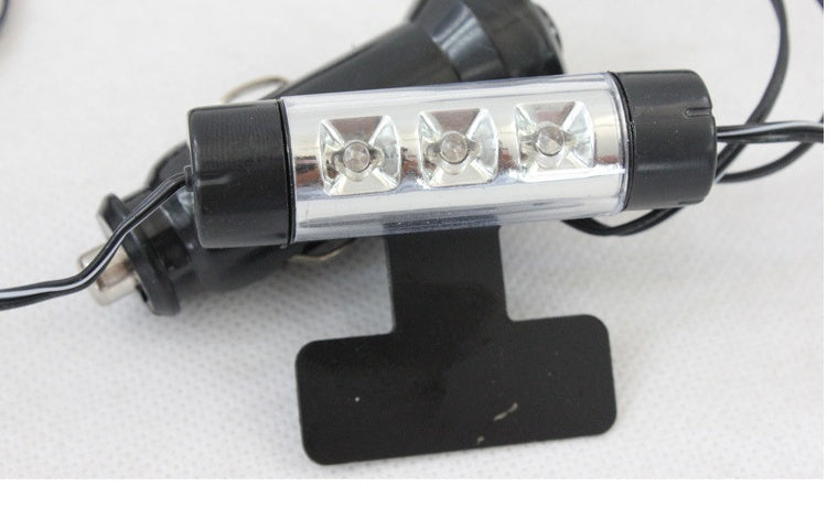 Additional view of LED car footwell lights