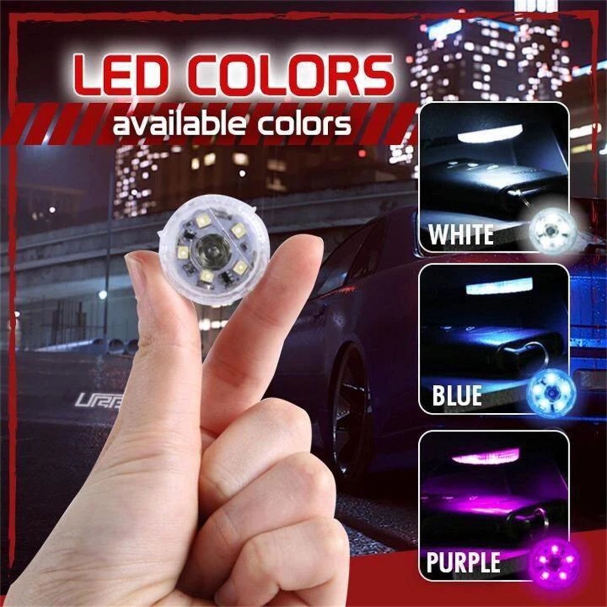 Touch-control car interior light