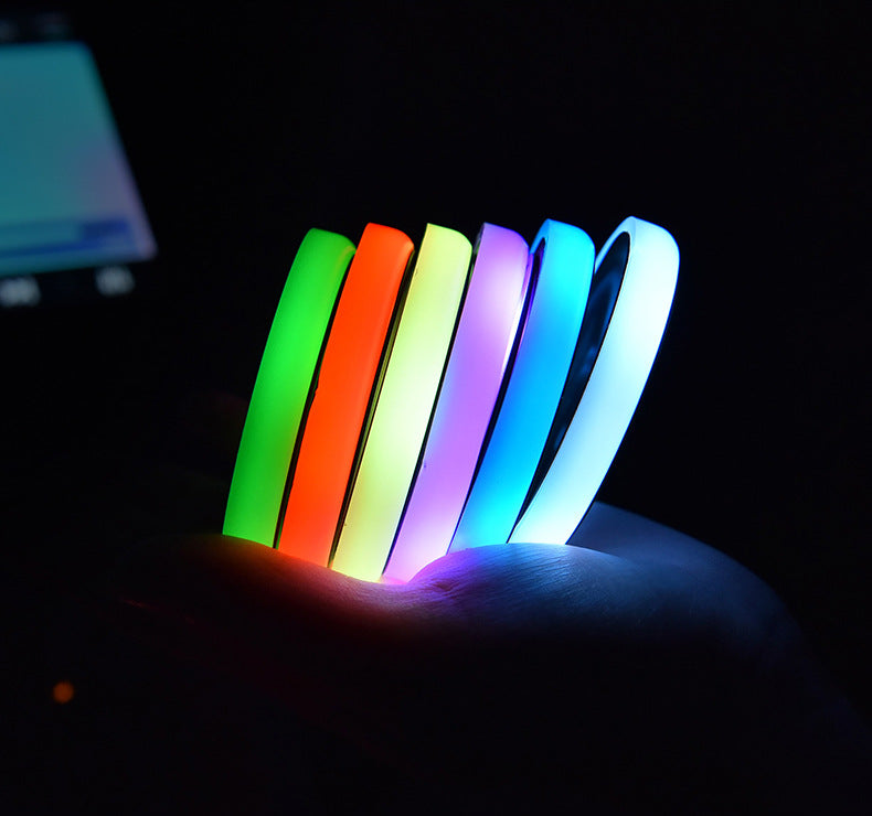 Additional view of LED cup holder coasters
